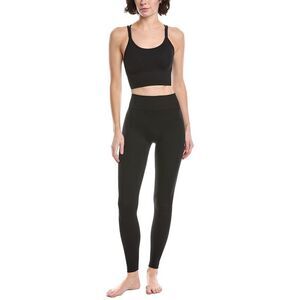 Phat Buddha Womens  2Pc Bra & Legging Set, Black